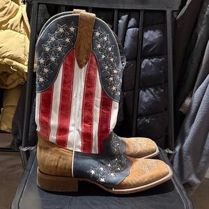 Old Glory Men’s Western Boot by J.B. Dillon